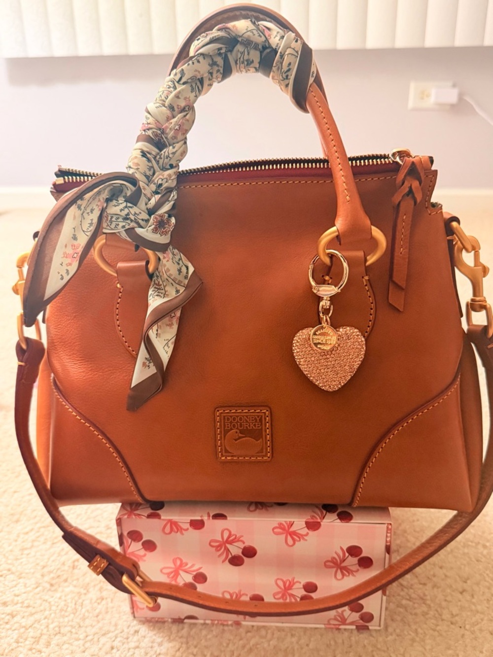 Dooney & Bourke Natural Satchel 30